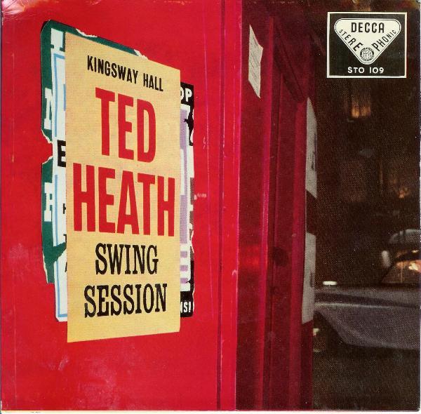 7-дюймовая пластинка ТЕД ХИТ his music Ted Heath Swing Session STO109 Decca 1959 UK Джаз Б/у