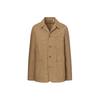 Oversized Shirt Jacket Men Jackets Brown 447336-37
