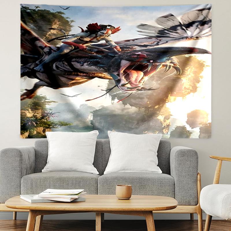 Arazzo con Stampa Avatar, Leggero da Appendere a Parete, per Camera da Letto, Dormitorio, Soggiorno, Decorazione Artistica per la Casa - Regalo di Compleanno o Natale per Amici