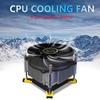 4 Pin PC CPU Cooler Radiator Heatsink Noise Reduction Copper Core 90mm Cooling Fan for Intel LGA 1356 1366