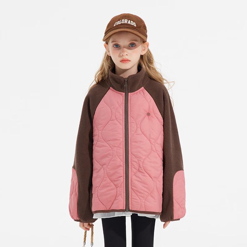 Zhimi 3M Thinsulate Kids  Color-Block Padded Winter Jacket 160