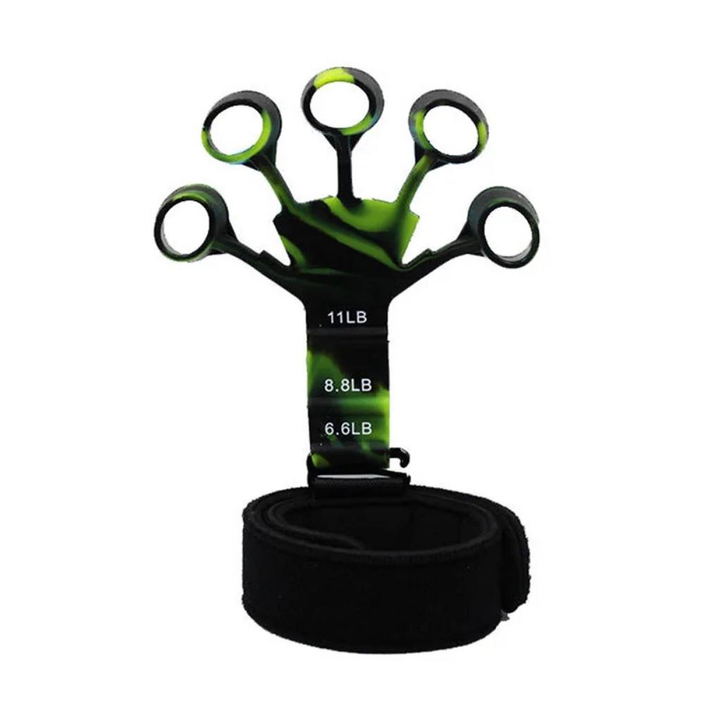 Professional Silicone Finger Strengthener Hand Grip Exerciser for Adults Training Resistance Bands