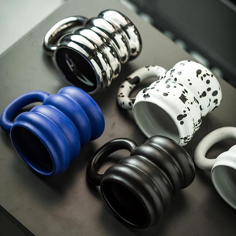 Módní Roztomilé Keramické Kelímky na Ústní Vodu Lehký Luxus Kreativní Koupelnové Úložiště Kelímek na Ústní Vodu Domov Špičkové Vynikající Hrnky