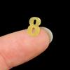 Decor Planner Bronzing Pattern Scrapbook Letter Number Sticker Twinkle Stickers Self Adhesive