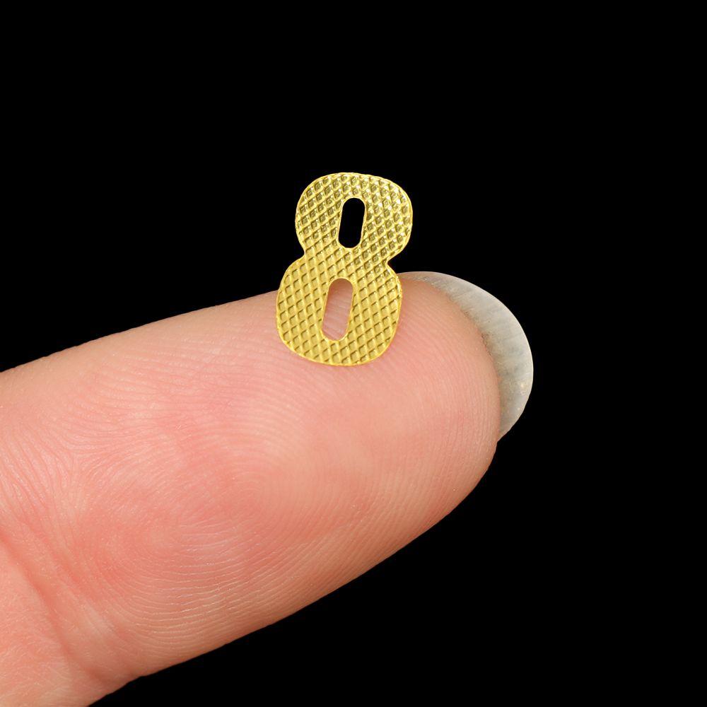 Decor Planner Bronzing Pattern Scrapbook Letter Number Sticker Twinkle Stickers Self Adhesive