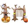 Air Blown Halloween Inflatable Yard Party Dead Tree Arch Ghost Pumpkin Decor