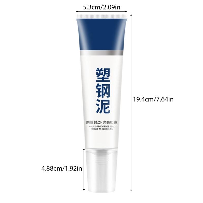 3Pcs Kitchen Bathroom AntiMildew Glues  Strong Sealants Adhesives Epoxy Resin Leak Plugging and Caulking Sealant Glues