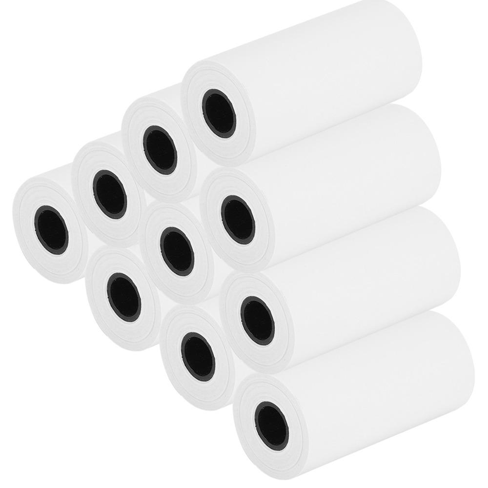 10 Rolls 6m Per Roll POS Receipt Paper 57*25mm Thermal Receipt Paper Portable Thermal Printing