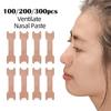 100/200/300pcs Breath Nasal Strips Right Way Stop Snoring Anti Snore Nose Strip Easier Better Breathing Good Sleeping Patches