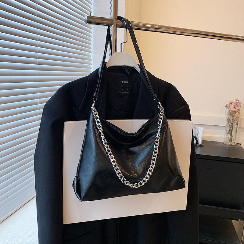 Ielgy High-End Simple Underarm Bag Shoulder Ladies Tote Bag Fashion Large-Capacity Shoulder Messen