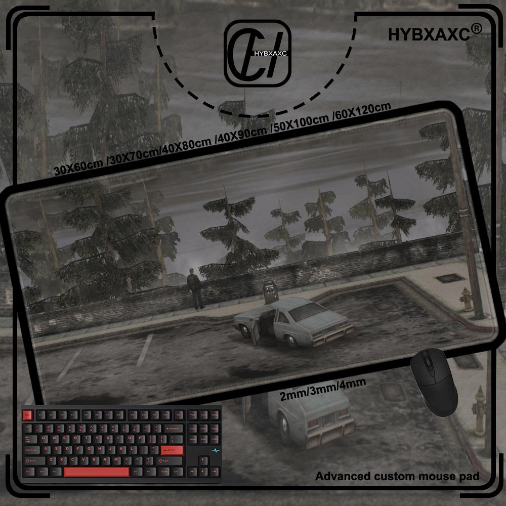 S_silent Hill 2 Mouse Pad Floor Mat Mousepad Large Gaming Compute Gamer PC Keyboard Mouses Mat XXL 1200x600mm Mouse Pad