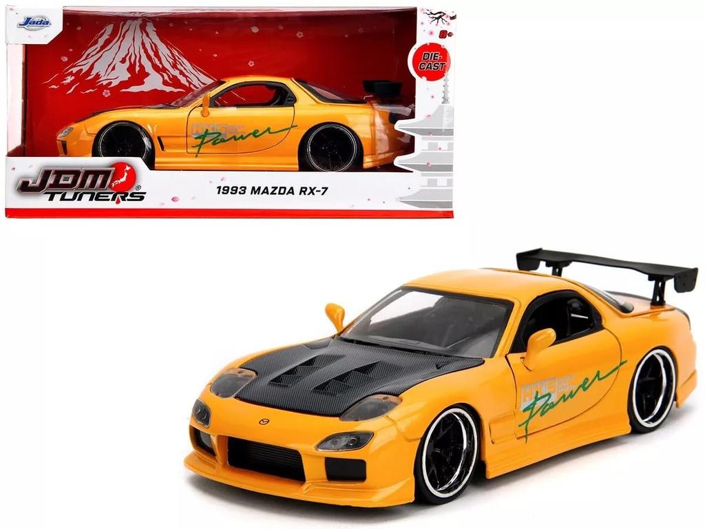 JADA TOYS Mazda FD3S HKS Tuned Yellow HKS Tuned JDM Tuners Mini Car 1/24 RX-7 [Item]