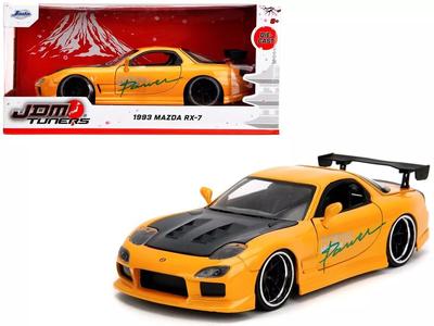 JADA TOYS Mazda FD3S HKS Tuned Yellow HKS Tuned JDM Tuners Mini Car 1/24 RX-7 [Item]