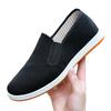 Cloth shoes soft sole casual breathable black non-slip shoes single shoes