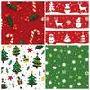 12 Sheet Snowflake/Santa/Snowman Christmas Scrapbook Paper Xmas Themed Paper  Backgrounds Card