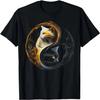 Yin And Yang Cats Yoga Zen Cats Ying Yang Meditation Graphic T-Shirt