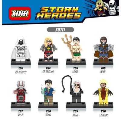 Namor Mckenzie Minifigures Moon Knight Building Blocks Kids Lego Toys X0117