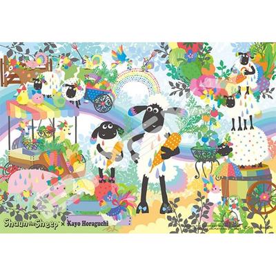 Jigsaw Puzzle Shaun the Sheep X Kayo Horaguchi 1000 Pieces (1000T-390)
