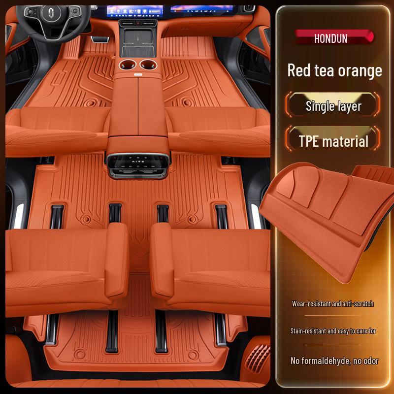 AITO M8 TPE Floor Mats Set for 2025 Huawei Model - Fits 5/6-Seater