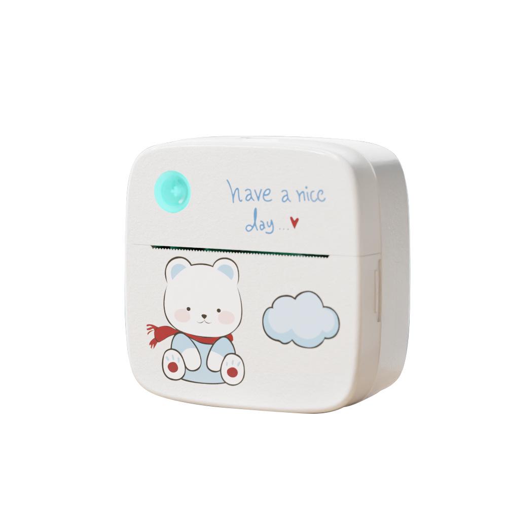 Compact Portable Thermal Printer for Labels & Photos - Mistake-Free Pocket Home Printer