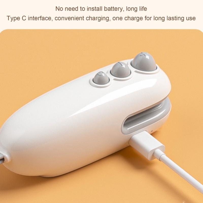 Mini Bag Sealer Rechargeable Portable Handheld Heat Vacuum Sealer And Cutter For Plastic Bags Snack Bags Food Storage