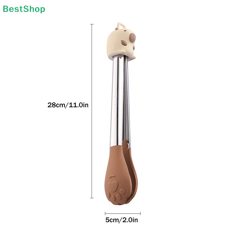 Non-Stick Silicone Kitchen Tongs – Cat Paw Design Heat Resistant Tongs for BBQ & Salad