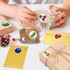 Hey Bear Sensory 500 Sheets/Roll: Fruit & Vegetable Stickers for DIY Decoration, Water Cups, Desks, Sealing