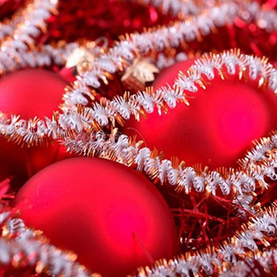 24Pcs Runde Weihnachten Baum Dekorationen Hängen Home Party Ornament Bälle Kugeln