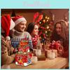 Santa Doublelayer Gift Box With Cardboard Construction Festive Gifting Holiday