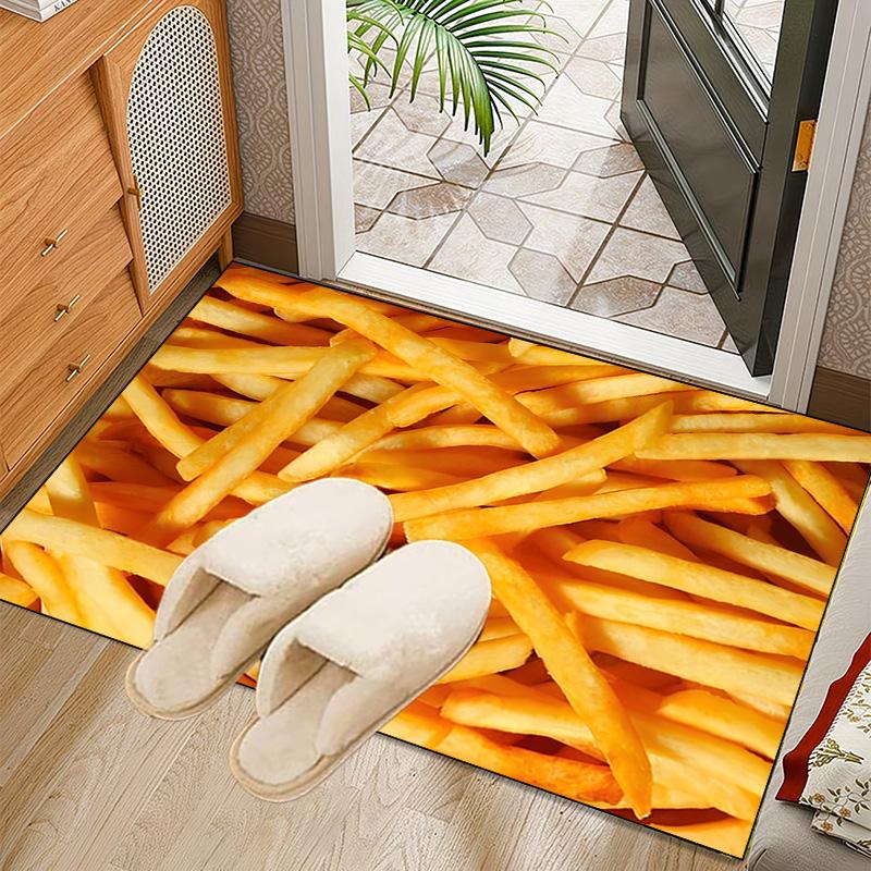 Egg Yolk Delight Rug Office Carpet Non-Slip Mat, Chair Rug Floor Covering for Gaming, Bedroom, Living Room , Home Decor Christmas Gift