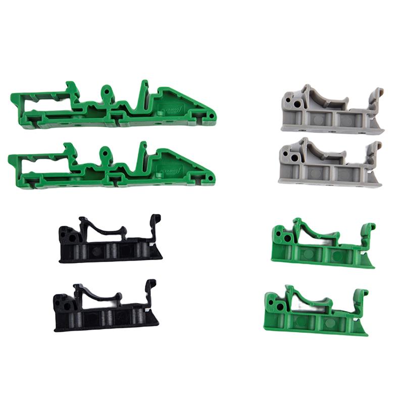 2Pcs Drg-01 Pcb Mounting Brackets For Din 35 Rail Adapter Circuit Board Mounting Bracket Replacements Parts