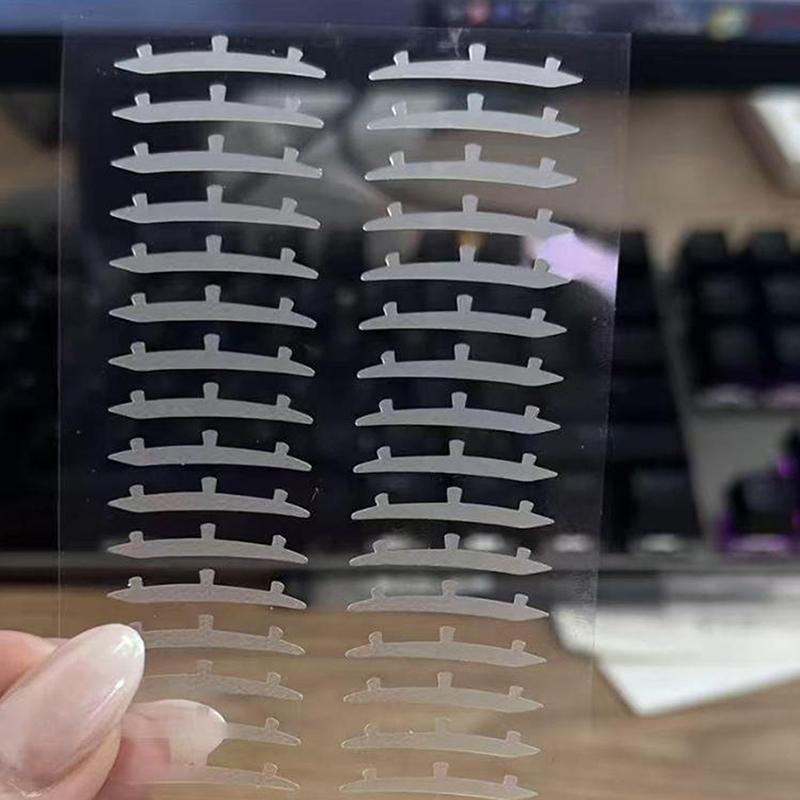3D-Stütze Unsichtbares Doppellid-Klebeband Selbstklebend Transparente Augenlid-Sticker Wasserdichte Faser-Sticker Augenlid-Lifting-Streifen