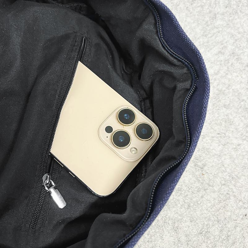 Junior Senior High School Student Schoolbag Women's Large Capacity Travel Backpack Men's Canvas Backpack