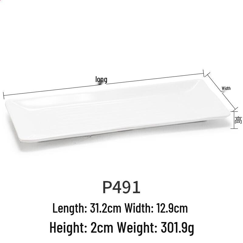 White Melamine Multi-purpose Serving Platter