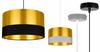 CEILING HANGING LAMP, GOLDEN LAMPSHADE, LED