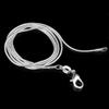 Fashion Men's Women's Jewelry Snake Chain Necklace Snake Accessories