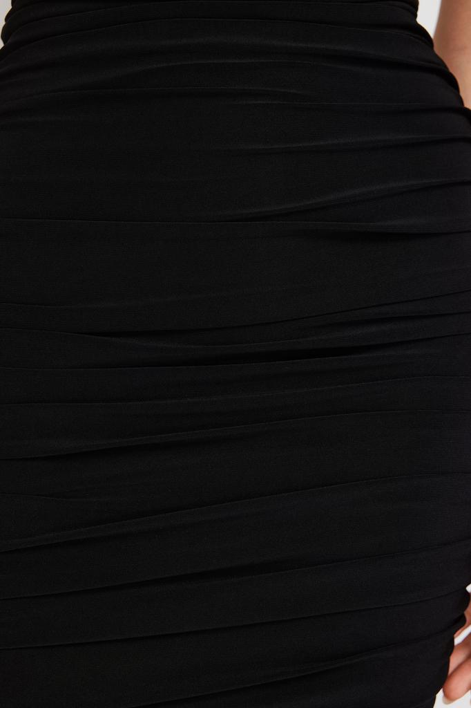 Damenkleid Neue Saison Mode Rot Figurbetont Gestrickt Elegant Abendkleid