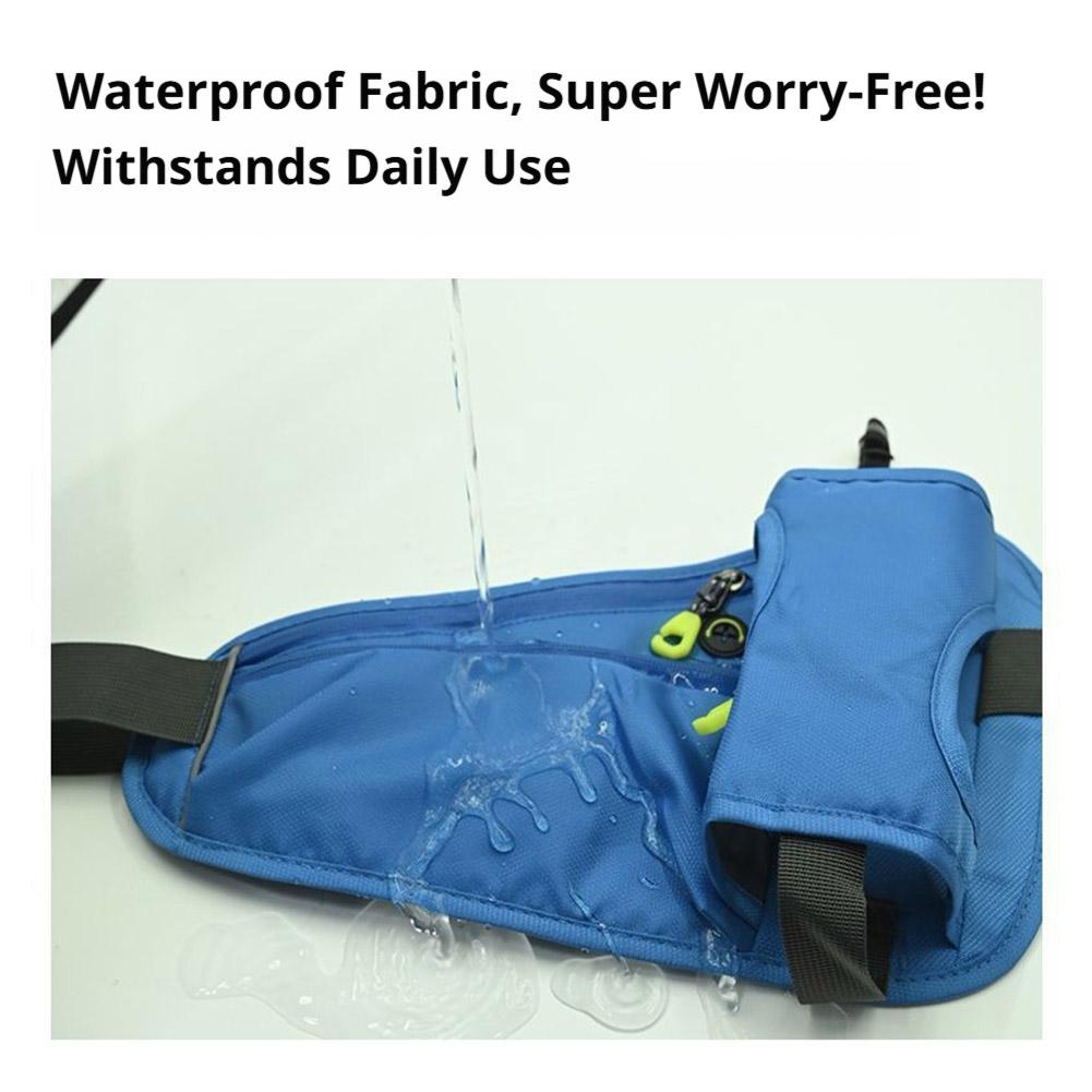 Unisex Running Waist Bags Water Bottle Holder Outdoor Camping Hiking Fitness Men Women Bicycle Cycling Belt Sports Fanny Packs