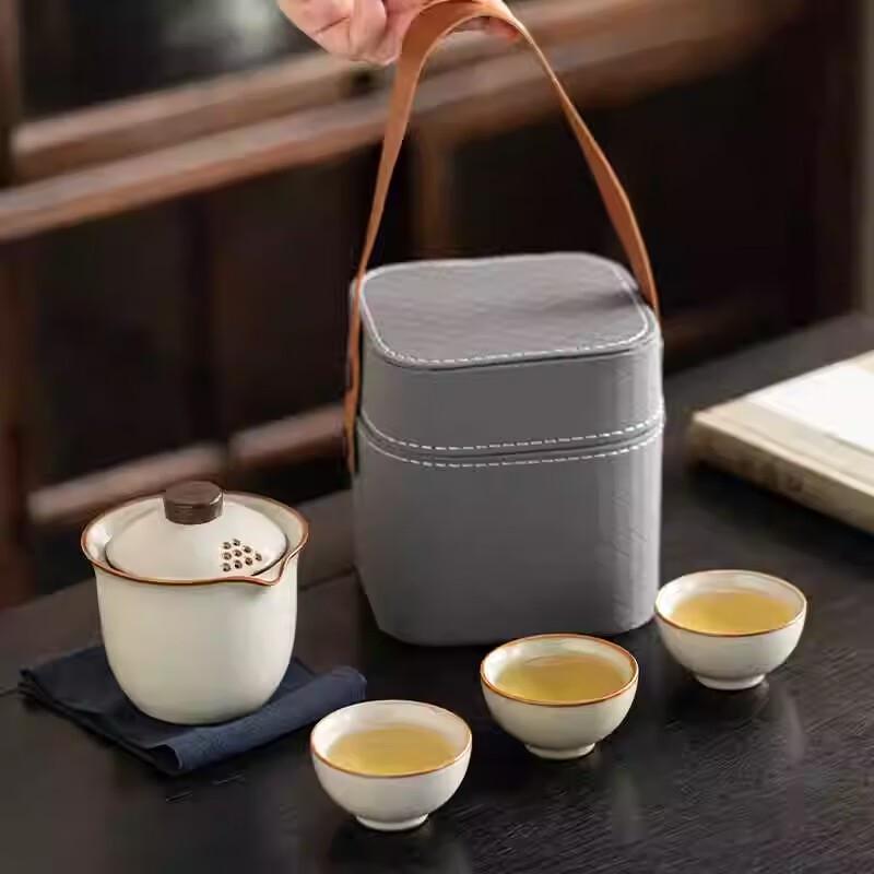 Taozhi Portable Travel Tea Set