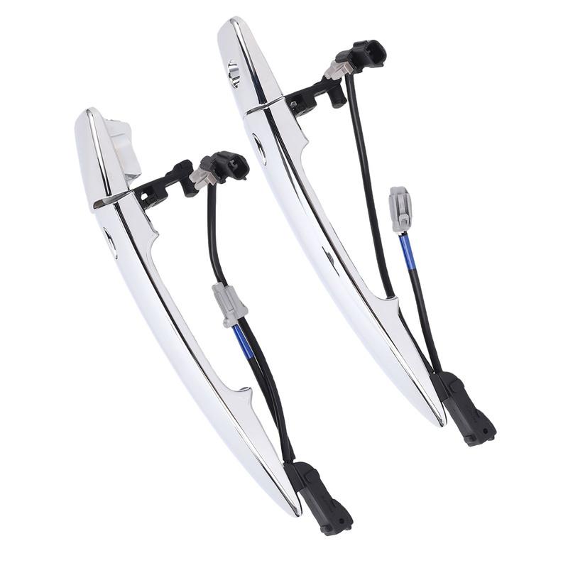 Outer Door Handle ABS Plastic  Fit Long Durability Car Front Exterior Door Handle  Proof for  Murano