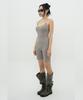 BFEEP X-Back Romper_Stone Grey