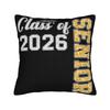 Class of  Senior Graduation Pillow Covers Merchandise Soft Cushion Cover Decoration  Pillow Case Cover Home Multiple Sizes