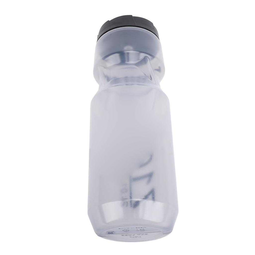 710ml Sportovní láhev na vodu s nepropustným víčkem, nastavitelným výstupním ventilem, opakovaně použitelná PP5 silikonová sportovní