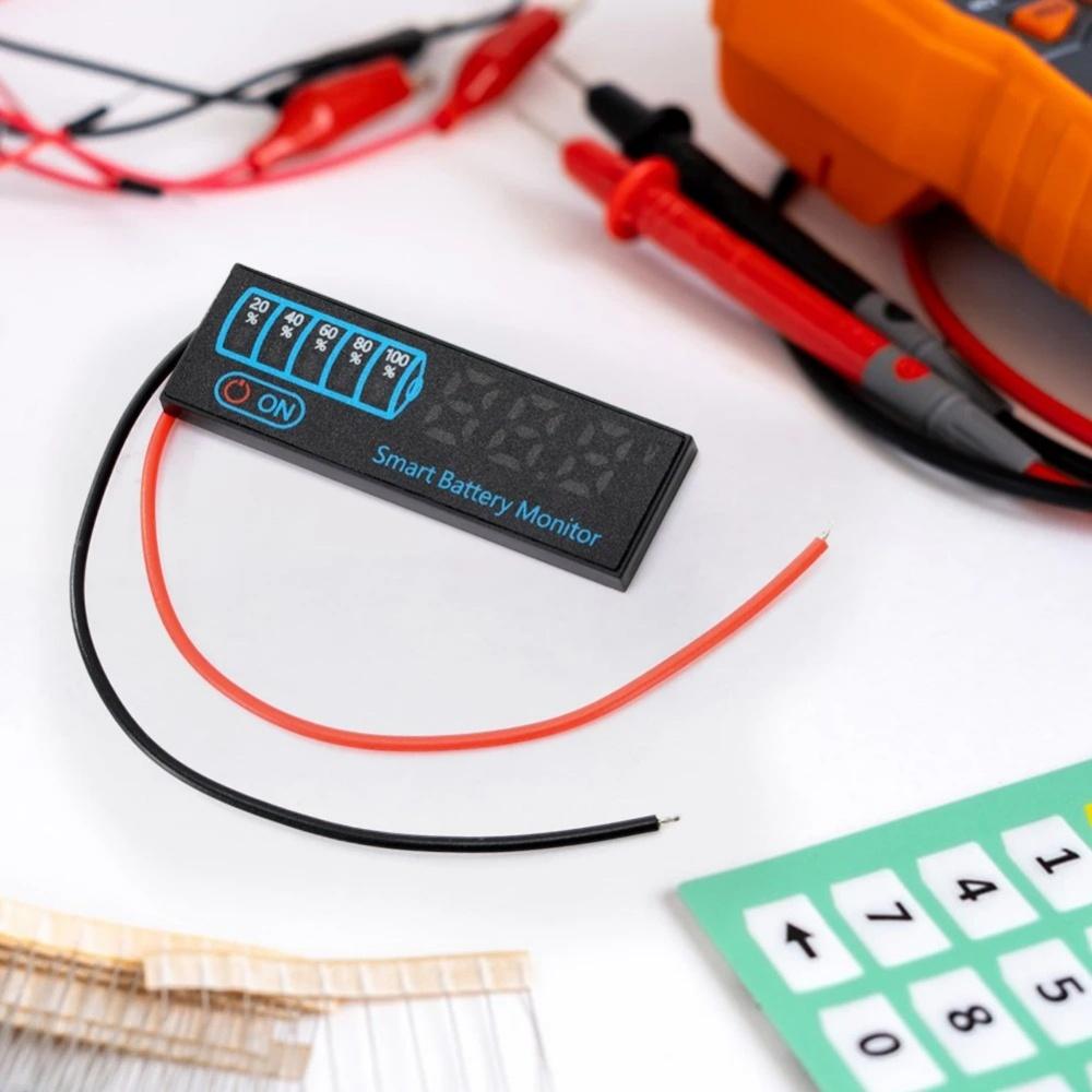 12V/24V/36V/48V Battery Charging Testers DC7-55V Acid/Lipo Lithium Battery Capacity Board Battery Level Indicator Tester Meter