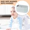 Baby Wipe Warmer Heater Home Outdoor Wet Towel Dispenser Portable USB Charge Night Light Warmer Napkin Heating Box for Home/Car