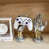 1PC Cyberpunk Robot Resin Craft Ornament, Suitable for Gamepads, Mobile Phones, Etc. | Science Fiction Mechanical Style Decoration