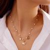 Bohemian Starfish Shell Pendant Necklace For Women Beach Choker Pearl Chains Neck Girls Travel Party Summer Jewelry Gift