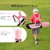 BestBuy Kids Golf Club Set for Girls Ages 5-7, Pink, Includes Caddy Bag, Right-Handed, Headcovers, and Dedicated Bag, Lightweight, Beginner Golf Set,