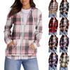 Hanorace pentru femei Trendy Topuri Casual Toamna Moda Hanorac cu maneci lungi Cu buzunare Pulover Ușor