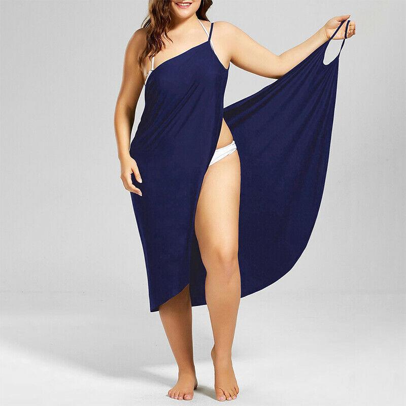 Sexy Plain Swimwear Beach Cover Up Wrap 